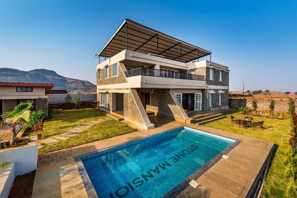 Stone Mansion By Phoenix Stays Igatpuri Exteriör bild